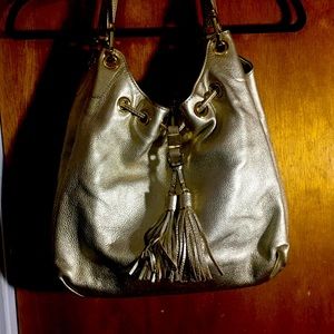 Michael Kors gold bag